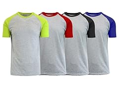 GBH Men's Premium Raglan T-Shirt 4-Pack