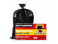 42 Gallon 3 Mil Contractor Trash Bag