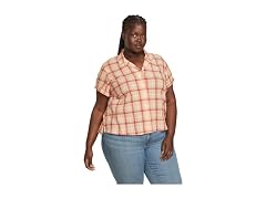 Eddie Bauer Short Sleeve Packable Camp Shirt