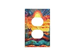  Plant Light Switch Cover 1Gang Boho