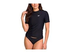Reebok Womens S/S Rash Guard Swim Shirt