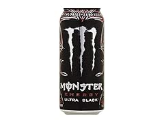Monster Ultra Black Energy Drink, 16oz
