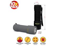 Aduro Universal 10PK Portable Flashlights