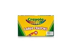 Crayola Large Crayons - 16-Per Box