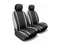 FH Group Car Seat Covers Front Set Gray