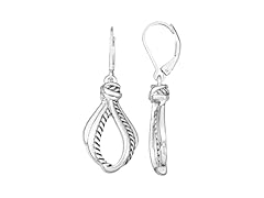 Napier Silver Linear Drop Earring