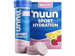 10-PK Nuun Sport Electrolyte Tabs, Strawberry Lemonade