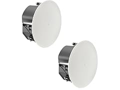 (NEW) (PAIR) JBL Professional JBL-Control 447LP 6.5", Two-Way, Coaxial, Low Profile, 75 Watt, in-Ceiling Speakers