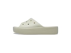 Crocs Classic Platform Women's Slide Bone