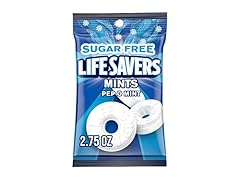 Life Savers Pep O Mint Sugar Free Candy, 2.75 oz
