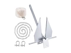 Fluke Style Anchor Kit, 8.5 LBS Hot-Dipped