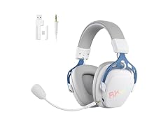 RK ROYAL KLUDGE RK-HG103-RWWT HG103 Gaming Headset,White