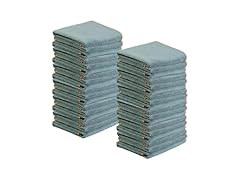 36-pk Superio Grey Microfiber Cleaning Cloth