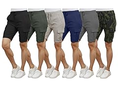 2Pk Womens Super Stretch Cargo Shorts