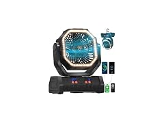 EEIFO 20000mAh Outdoor Fan 360 Rotate
