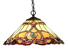 Tiffany Style Victorian 2-Light Pendant