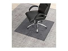 NeuType Glass Chair Mat, 36"x36"x1/5"