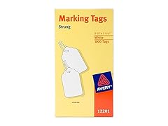 White Marking Tags, Paper, 1,000 Box