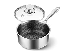 Nonstick Stainless Steel Saucepan