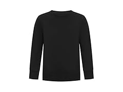 EVERYDAY KIDS Boys-Fleece Black Crew