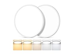 GoBright Dimmable LED Flush Mount Ceiling Lights