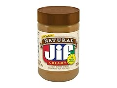 Jif Natural Creamy Peanut Butter Spread, 28 Oz