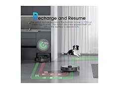 SHELIKI D60S Robot VacMop MAX-Self Empty Base