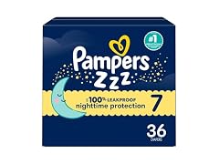 Pampers ZZZ Overnight Diapers Size 7