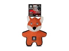 American Kennel Club Plush Dog Toy with Squeaker- Fox