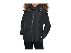 KARL LAGERFELD Womens (XL) Puffer Blk