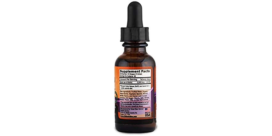 MAX Absorption Biotin Liquid Drops