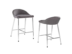 Holly & Martin Cabe Barstools - 2pc Set
