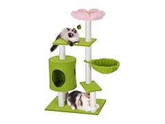 Flower Cat Tree with 3 Scratching Posts