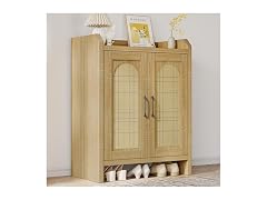 Mericonia Rattan Shoe Cabinet Storage