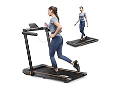Acezoe 2 in 1 Foldable Treadmills 12 HIIT