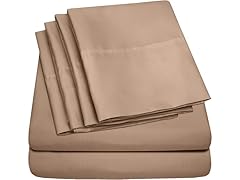 Deluxe Solid Microfiber Sheet Set