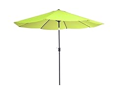 10 Foot Aluminum Patio Umbrella with Auto Tilt