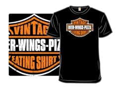 My Vintage Eating Shirt