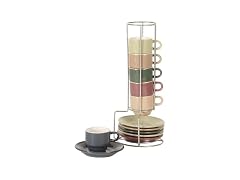 Gibson Home Brew Harmony 13 Piece Espresso Cup Set 