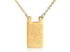 Amazon Essentials Men's Religious Necklace (26")