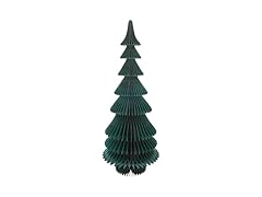 3D Foldable Fir Tree Holiday Centerpiece Blue, 36" Tall