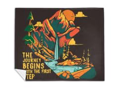 The Journey Begins Mink Fleece Blanket