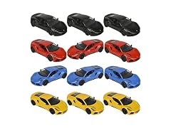 Lotus Emira Diecast Pull-Back Car Toy 12CT