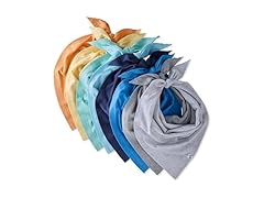 Pet Passion 8PK Multipack 100% Organic Cotton Bandanas