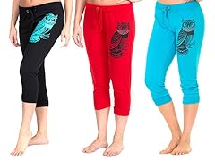Owl Print Jogger - 3 Colors