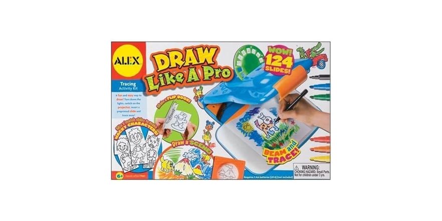 ALEX Toys Young Artist Studio - Draw Like A Pro Projector Art Kit For Kids 6+ - View #11