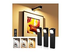3 Pack Picture Lights for Wall