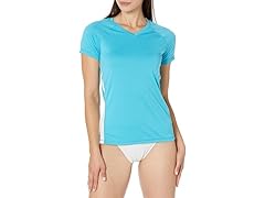 Kanu Aqua/White Performance Top (S)