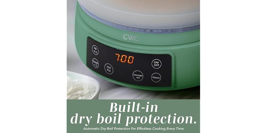 Color Bex COOK WITH COLOR Glass Mini Low Carb Rice Cooker (Open Box)