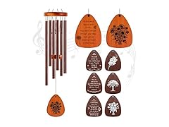 StellaRose W0582 Matte Textured brown Wind Chimesq